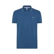 Avion Blue Polo Basic T-skjorter og Poloer