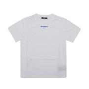 Hvit Blå T-Skjorte/Topp