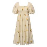 Cheri Fruit Dress - Sand/Yellow