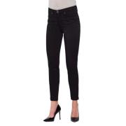 Like-Sh27 7/8 Lengde Denim MED Stretch - Svart