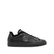 Hexagon Lo-Top Svarte Sneakers