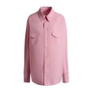 Taffy Pink Cotton Shirt