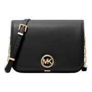 Sort Michael Kors Black Md Chn Msgr Vesker