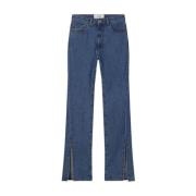 Jeansfarget Les Coyotes De Paris Flare Denim True Denim Bukse