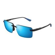 Laulima B626-14 Shiny Trans Dark Grey Sunglasses