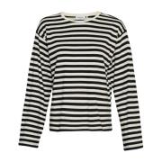 Striper Moss Copenhagen Bahara Pullover Genser