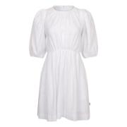 Eli Linen Dress - White