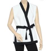 Pre-owned Hvitt stoff Carolina Herrera Topp