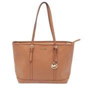 Pre-owned Brunt skinn Michael Kors Tote