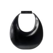 Polert skinn Moon Bag