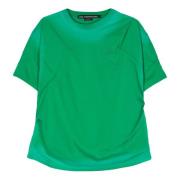 Grønn Bio-vasket T-skjorte med ADSB-logo