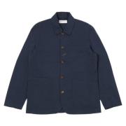 Klassisk Navy Twill Arbeidsjakke