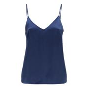 V-hals Ribaud Tank Top