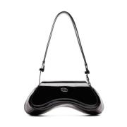 Glossy Play Crossbody Bag Svart