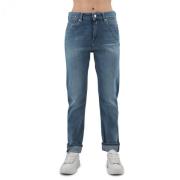 Stilige Slim Boyfit Denim Jeans