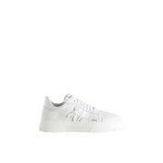 Urban Skinn Sneakers med Ikonisk Logo