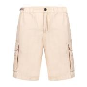 Sabbia Bomull Bermuda Shorts