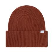 Rød Wayne Ull Beanie Lue