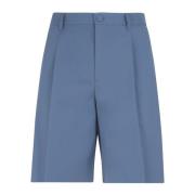 Blå Bomull Chino Shorts Aw23