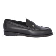 Sorte Skinnloafers Stilige Herresko