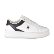 Hvit Polyester Sneaker