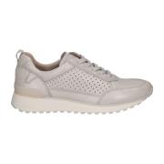 Beige Pearl Sneakers for Kvinner