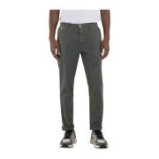 Grønn Regular Fit Chinos Jeans