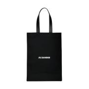 Svart bomull Jil Sander Tote