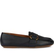 Sorte Palmaria Loafers for Kvinner