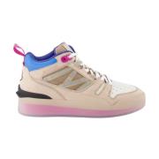 Reflekterende Nubuck Skinn Sneakers