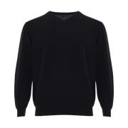 Svart V-hals Kid Cashmere Genser