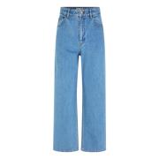 High-Rise Straight Leg Jeans Regular Fit