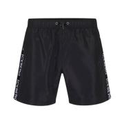 Svart Swimshort med Taping