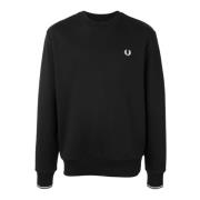 Svart Logo Crewneck Sweatshirt