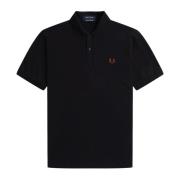 Original Plain Polo Svart & Brun