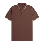 Polo med dobbel stripe M3600