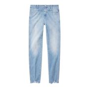 Eco-Denim Skinny Pusher med X-Lommer