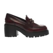 Bordeaux Skinn Loafers Aw23