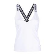 Hvit Logo Tank Top