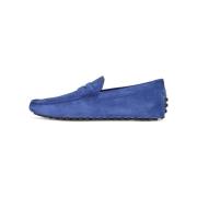 Velours Skinn Mokasiner Slip-On Italia