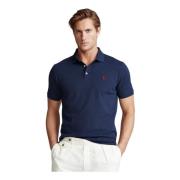 Slim Fit Stretch Mesh Polo Shirt