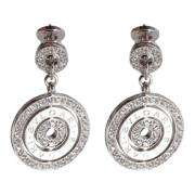 Pre-owned White Gold earrings