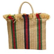 Pre-owned Raffia totes