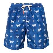 Print Swim Shorts