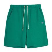 Børstet Fleece Reverse Weave Shorts