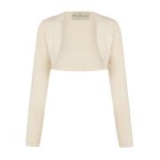 Silke Tussah Bolero Ivory Point