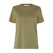 Essential O-Neck Tee - Olivine