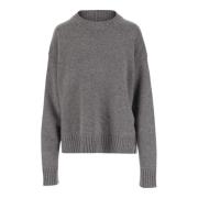 Cashmere Blend Crew Neck Sweater