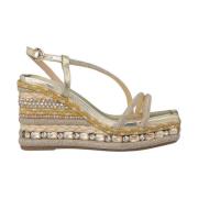 Rhinestone Strappy Kile Sandal