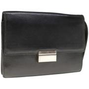 Pre-owned Leather clutches